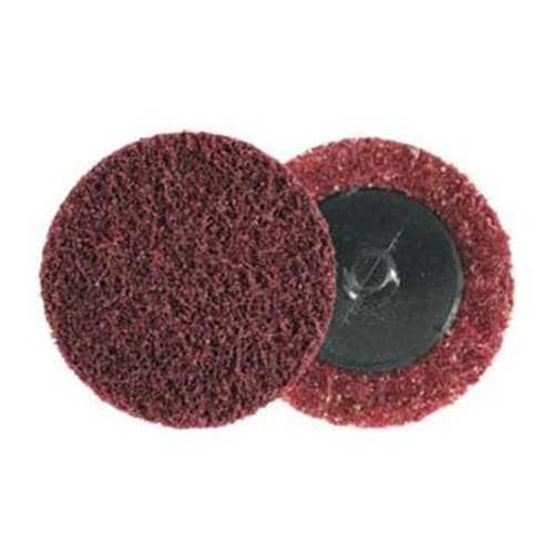 Scotch-Brite Roloc Surface Conditioning Disc, SC-DR, A/O Medium, TR, 2 in, 50/Carton, 200 ea/Case