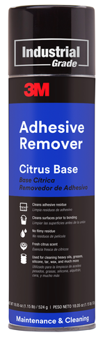 3M Adhesive Remover Citrus Base 6041, 24 fl oz Can (Net Wt 18.5 oz), 6/Case, NOT FOR SALE IN CA AND OTHER STATES