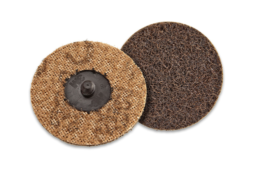 Scotch-Brite Roloc Surface Conditioning Disc, SC-DR, A/O Coarse, TR, 4 in, 25/Carton, 100 ea/Case