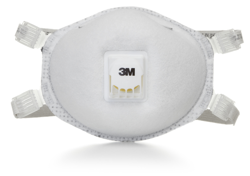 3M Particulate Respirator 8214, N95, with Faceseal and Nuisance Level Organic Vapor Relief 80 EA/Case