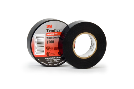 Product image for 3M 1700-3/4x60ft 1.5 Inch Vinyl Electrical Tape