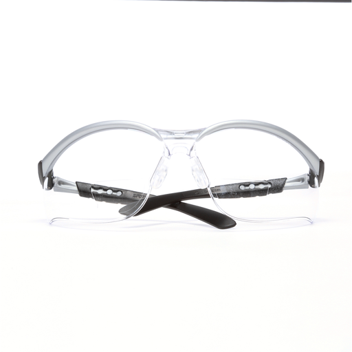 3M BX Reader Protective Eyewear 11374-00000-20, Clear Lens, Silver Frame, +1.5 Diopter, 20 ea/Case