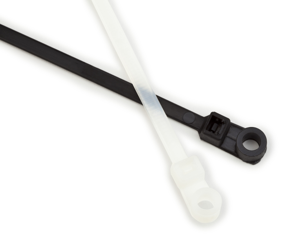 Product image for 3M CT8NT50S-C 100/Bag 8 Inch Natural 50 lb Mount Cable Tie