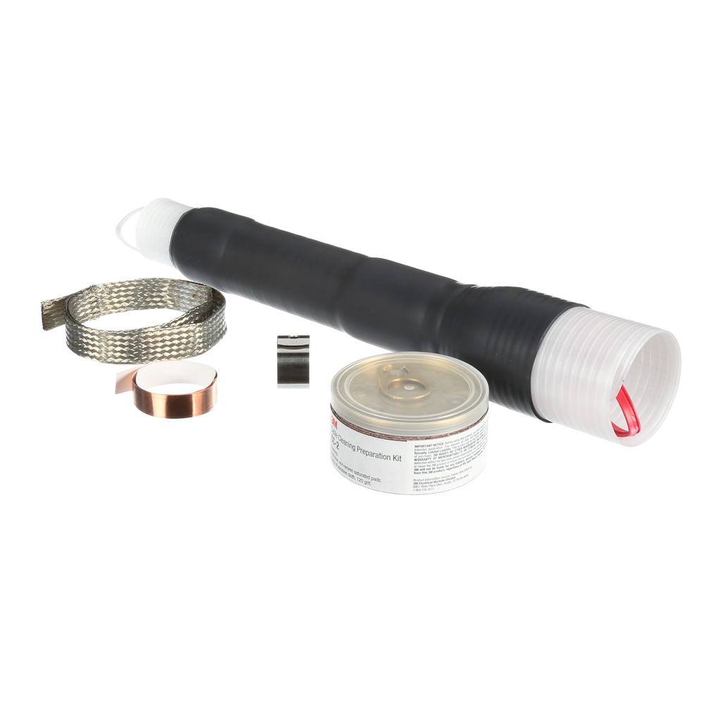 Mayer-DDS-3M™ Cold Shrink QT-III Termination Kit 7622-T-110, Tape/Wire/UniShield® Shielding, 5-15 kV, 3/kit, Indoor-2