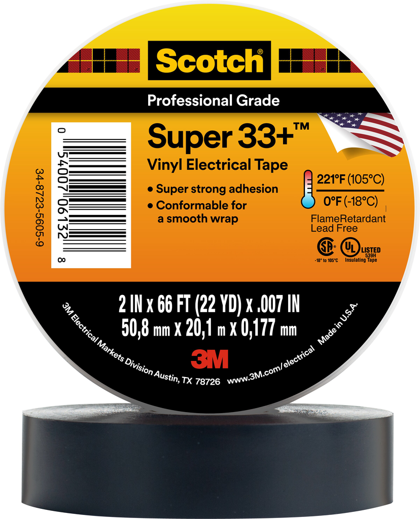 Product image for 3M 7000058137 Scotch® Super 33+™ Vi
