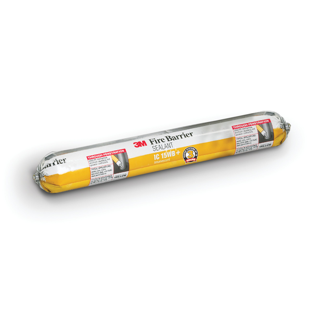 3M IC-15WB+-20oz Sausage Fire Barrier Caulk Product image for 3M IC-15WB+-20oz Sausage Fire Barrier Caulk