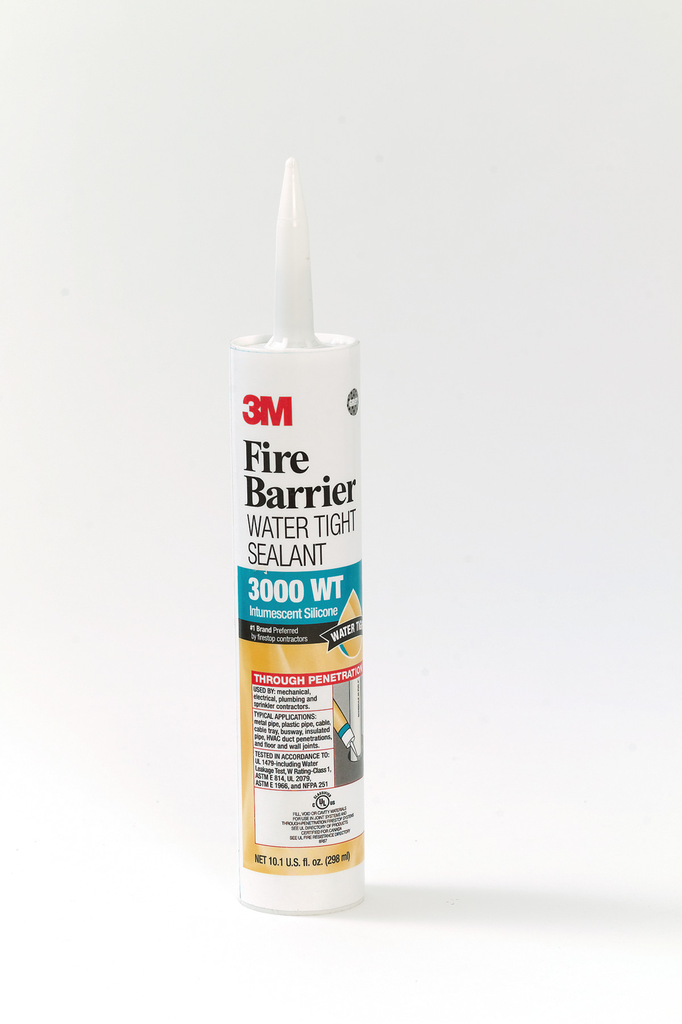 3M 3000WT-10oz Fire Barrier Water Tight Sealant, 10 fl.oz Cartridge, Gray (7000006386) Product image for 3M 3000WT-10oz Fire Barrier Water Tight Sealant, 10 fl.oz Cartridge, Gray (7000006386)