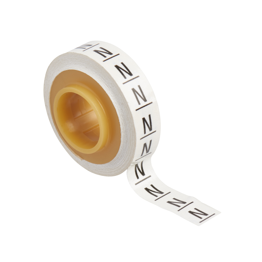 Product image for 3M SDR-N Refill Roll Letter - N Wire Marker Tape
