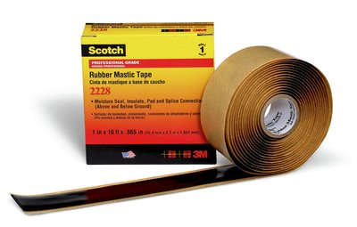 Product image for 3M 2228-2x3FT Rubber Mastic Tape