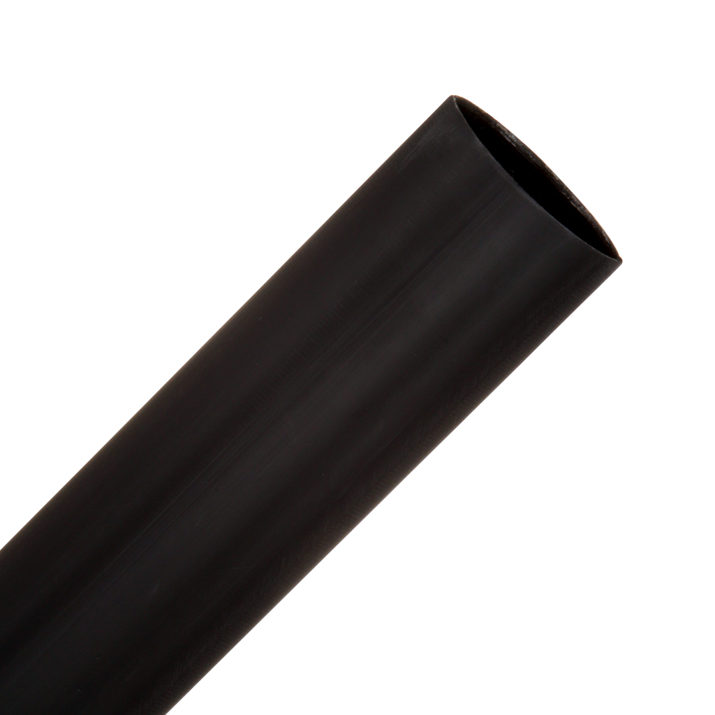 Product image for 3M ITCSN-1100-48"-Black-20 (7000132159) Heat Shrink Heavy-Wall Cable Sleeve, 2-4/0 AWG, Expanded/Recovered I.D. 1.10"/0.37", 48" Length, Black (20pcs/Case)