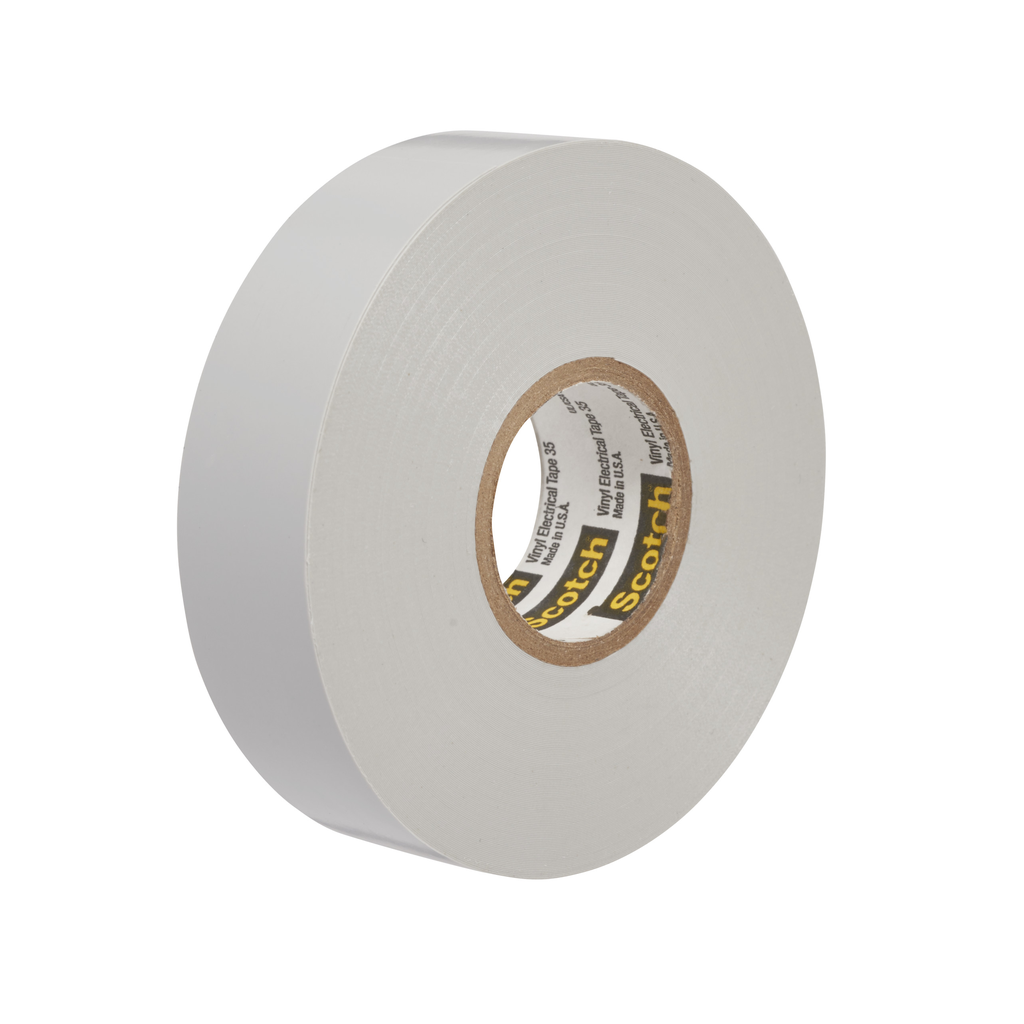 Product image for 3M 35-1/2X20FT-GY #35 Scotch&#174; Vinyl Electrical Tape, Professional Grade, 7mil, 1/2* x 20ft - GRAY (7000132640)