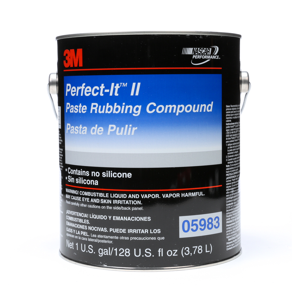 Product image for 3M 05983 Paste Rubbing Compound, 1 gal, 4 per case (7000000340)