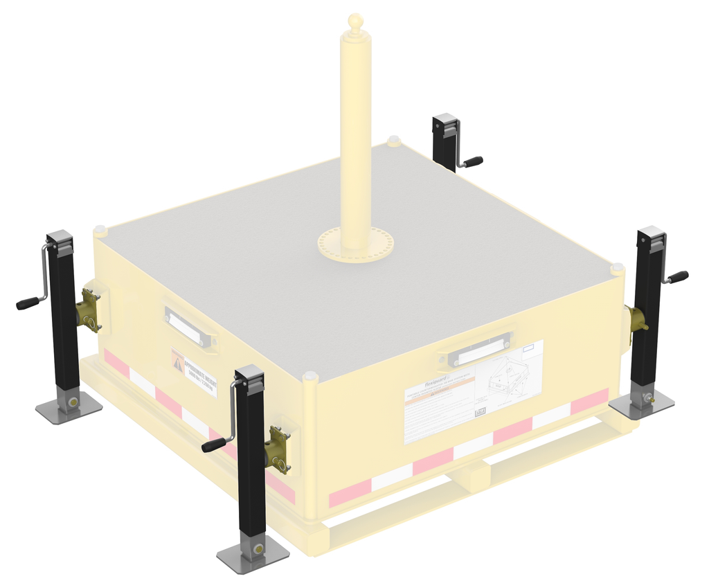 Product image for 3M 8530563 KIT JACK LEVELING ADJ JACK LEVELING KIT FOR COUNTERWEIGHT BASE AND JIB SYSTEM.