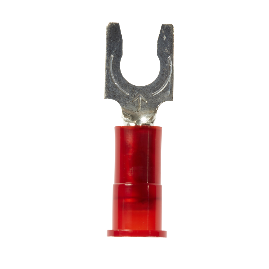 Product image for 3M Industrial Safety MNG18-8FLX Nylon Insulated 100/Bottle Locking Fork Terminal