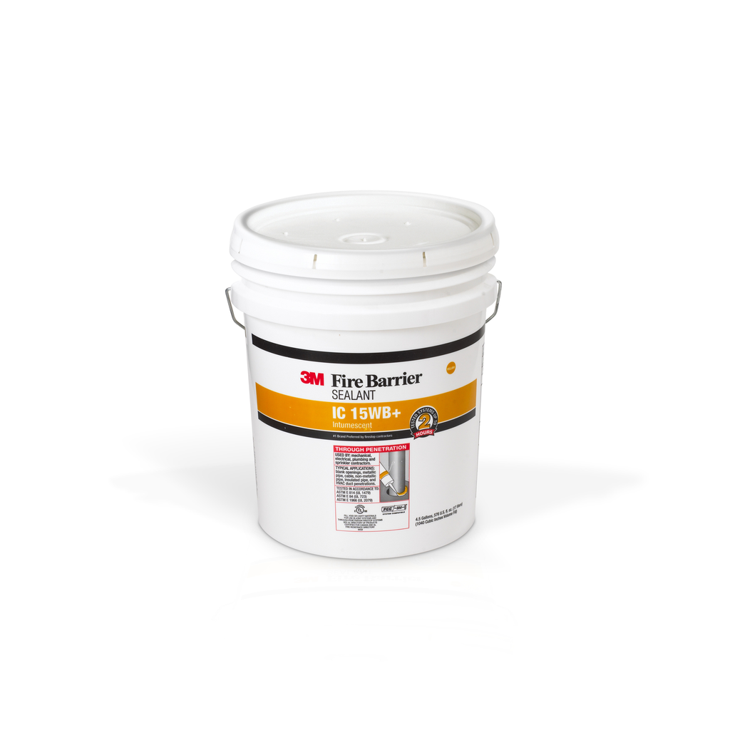 3M IC-15WB+-4.5gal Pail Fire Barrier Caulk Product image for 3M IC-15WB+-4.5gal Pail Fire Barrier Caulk