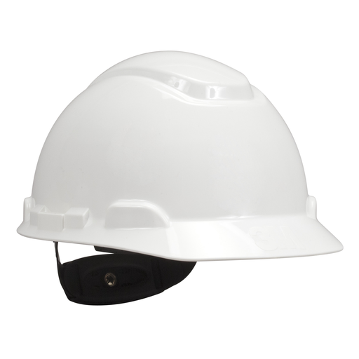 Product image for 3M Industrial Safety H-701R 4-Point Ratchet Suspension White Hard Hat
