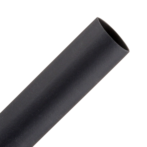 Product image for 3M 7000133696 BLACK HEAT SHRINK TUBING 6" 10/PK 10PKS/CASE
