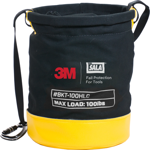 Product image for 3M 1500134 BUCKET TOOL CANVAS H L SAFE BUCKET 100LB LOAD RATED HOOK AND LOOP CANVAS