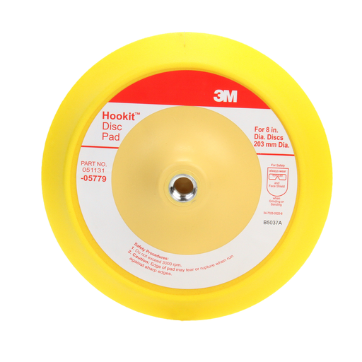 Product image for 3M 05779 HOOK DISC PAD 8X1X5/811 /05779 (7000045671)