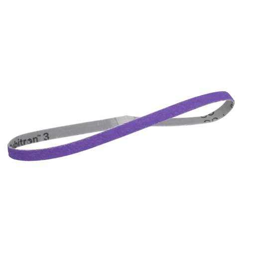 3M™ Cubitron™ 3 Cloth Belt 1184F, 60+ YF-weight, 1/2 in x 24 in, Fabri-lok, Single-flex, 200 ea/Case