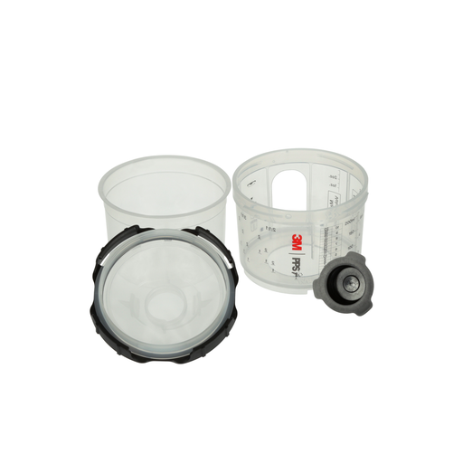 3M™ PPS™ Series 2.0 Spray Cup System Kit 26114, Mini (6.8 fl oz, 200 mL), 200 Micron Filter, 1 Kit/Case