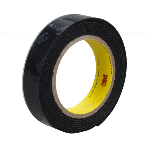 3M 65619 Fastener SJ3531 Loop S030 Black, 1 in x 50 yd 0.15 in Engaged Thickness, 3 per case Bulk Product image for 3M 65619 Fastener SJ3531 Loop S030 Black, 1 in x 50 yd 0.15 in Engaged Thickness, 3 per case Bulk