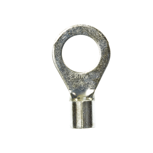 Product image for 3M M6-12R/SK Non-Insulated Brazed Seam Ring Tongue Terminal