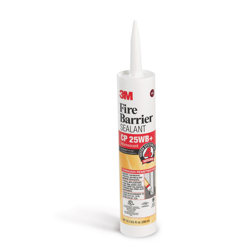3M CP-25WB+ Fire Barrier Sealant, Red, 10.1 fl.oz Cartridge Product image for 3M CP-25WB+ Fire Barrier Sealant, Red, 10.1 fl.oz Cartridge