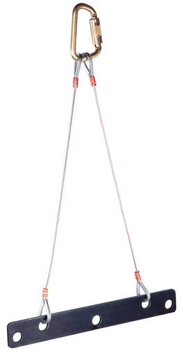 Product image for CAPSAF 8516316 LADDER HANGER ASSY WEB ACCESSORY PLATE FOR MOUNTING RESCUE LADDER TO A DAVIT ARM OR SINGLE ANCHORAGE POINT