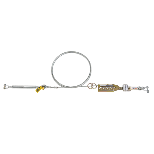 Product image for 3M 7602040 SAYFLINE,40'WIRE ROPESYSTEM,ZORBIT