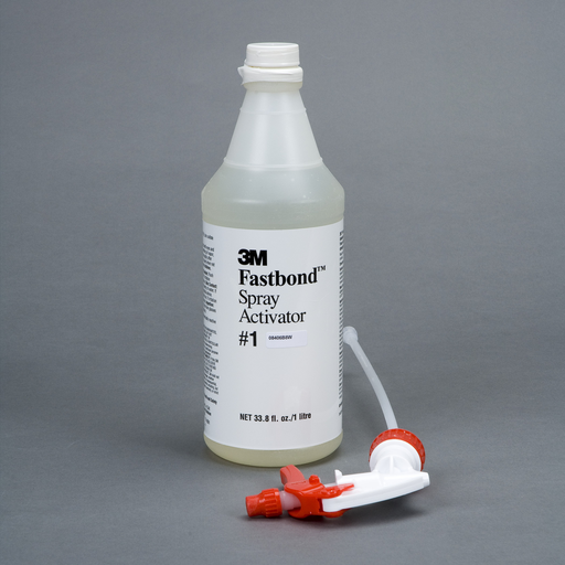 3M™ Fastbond™ Spray Activator 1, Bottle with Sprayer, 1 Liter, 6 Each/Case