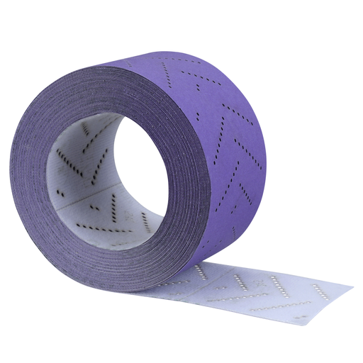 3M™ Cubitron™ II Hookit™ Clean Sanding Sheet Roll 737U, 34442, 80+, 70 mm x 12 m, 5 Rolls/Case