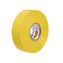 3M 35-1/2X20FT-YL #35 Scotch&#174; Vinyl Electrical Tape, Professional Grade, 7mil, 1/2" x 20ft - YELLOW (7000058435)