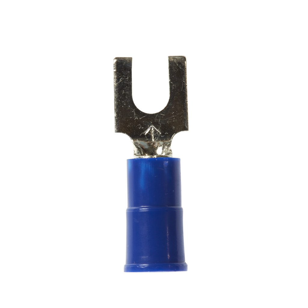 Mayer-DDS-3M™ Highland™ Vinyl Insulated Block Fork Terminal BFV14-8Q, AWG 16-14, 25/bag, 10 Bags/Case-1