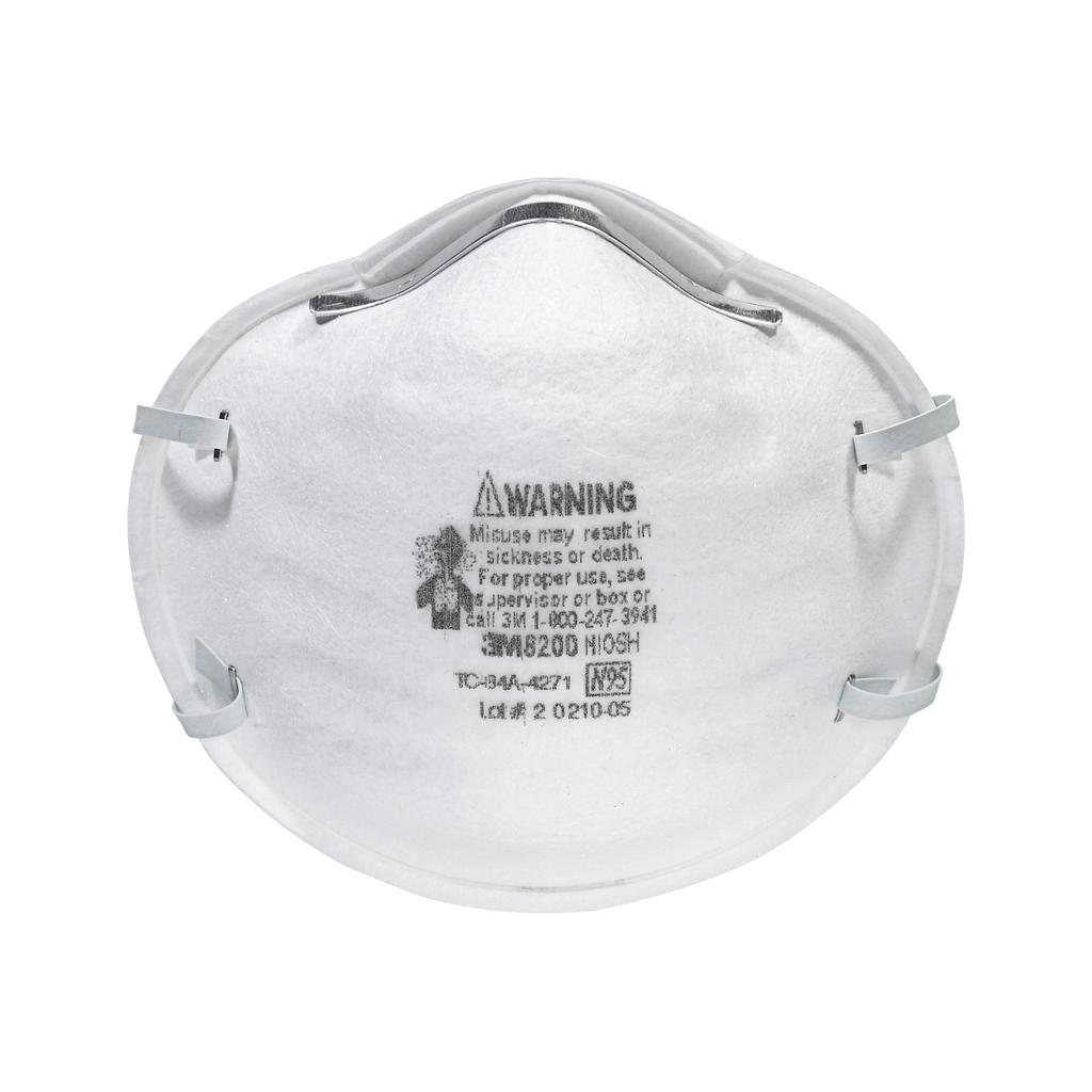 Mayer-DDS-3M™ Particulate Respirator 8200 8200H20-DC, Economy, 20/pack, 4 packs/case-1