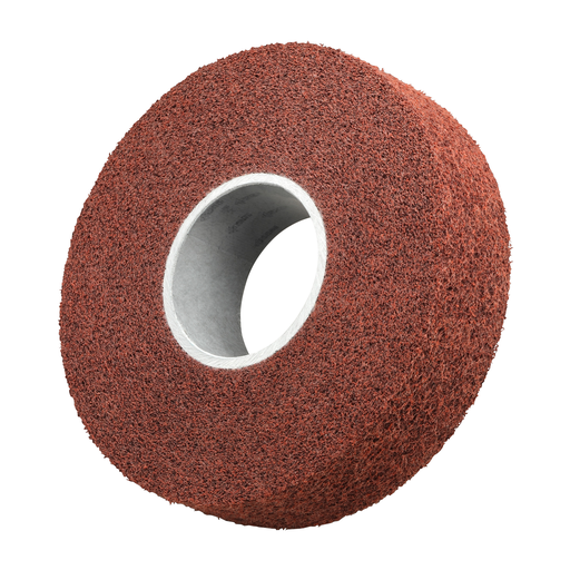 Scotch-Brite™ Metal Finishing Convolute Wheel, MF-WL, 4A Coarse, 6 in x 2 in x 1 in, 2 ea/Case