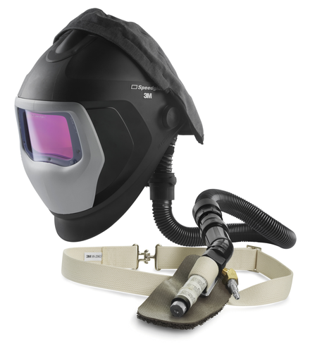 3Mâ„¢ Speedglasâ„¢ FA III SAR with V-100 Valve and 9100-Air Welding Helmet 25-5702-30iSW, ADF 9100XXi, 1 EA/Case