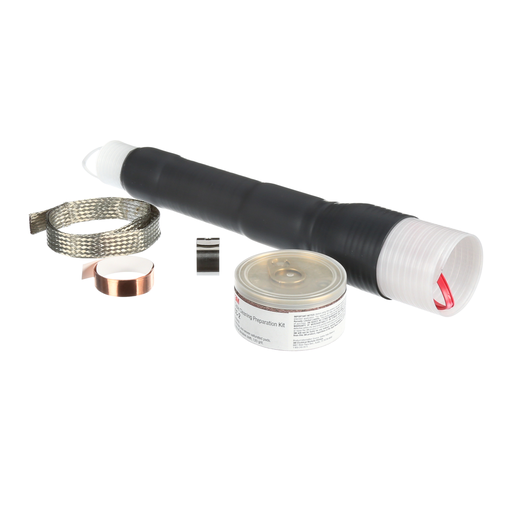 Mayer-DDS-3M™ Cold Shrink QT-III Termination Kit 7622-T-110, Tape/Wire/UniShield® Shielding, 5-15 kV, 3/kit, Indoor-2