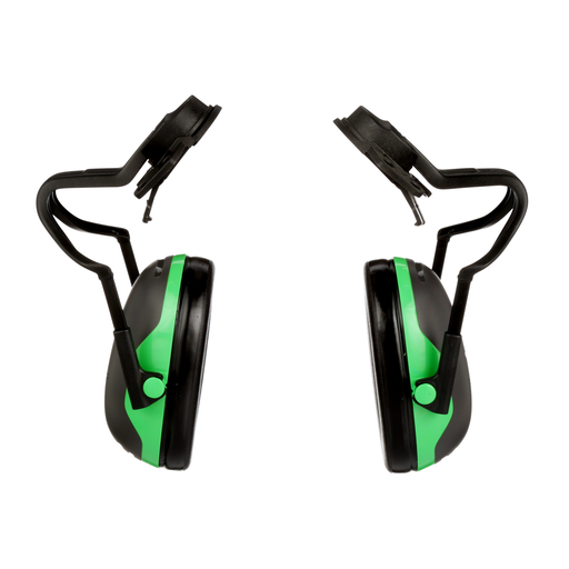 3Mâ„¢ PELTORâ„¢ X1 Earmuffs X1P51E, Hard Hat Attached, 10 EA/Case