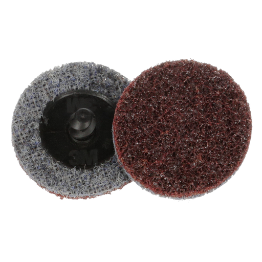 Scotch-Brite™ Roloc™ SE Surface Conditioning Disc, SE-DR, A/O Medium, TR, 2 in, 50/Carton, 200 ea/Case