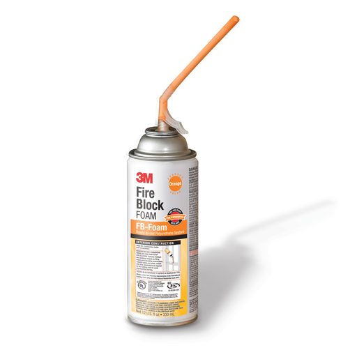 Mayer-DDS-3M™ Fire Block Foam, Orange, 12 fl oz, 12 Can/Case-1