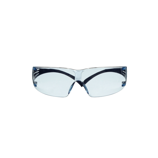 3M™ SecureFit™ Protective Eyewear 200 Series SF204SGAF-BLU, Blue Temples, Blue Scotchgard™ Anti-Fog Lens, 20 ea/Case
