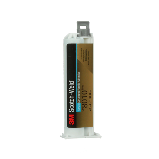 3M™ Scotch-Weld™ Structural Plastic Adhesive DP8010, Blue, 45 mL Duo-Pak, 12 Each/Case