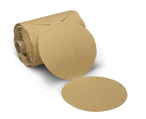 3Mâ„¢ Stikitâ„¢ Paper Disc Roll 236U, P80 C-weight, 5 in x NH, Die 500X, 100 Discs/Roll, 4 Rolls/Case