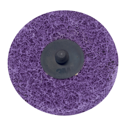 Scotch-Briteâ„¢ Rolocâ„¢ HS Blend and Finish Disc, TR, 3 in x NH A MED, 25/Carton, 100 ea/Case