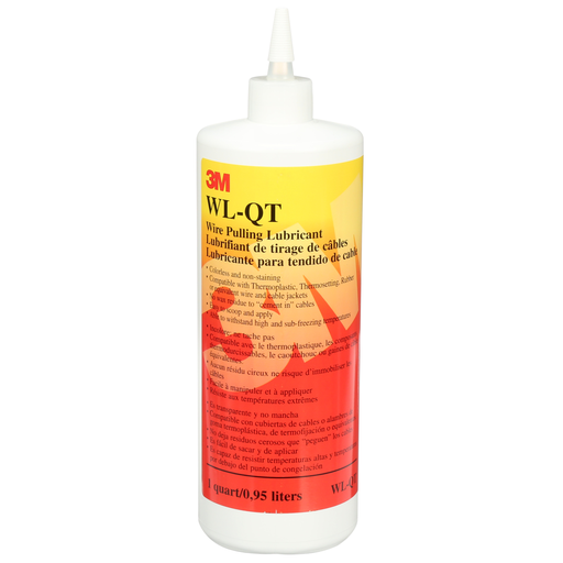 Product image for 3M Electrical WL-QT 28 lb 1 Quart Bottle Wire Pulling Lubricant Gel