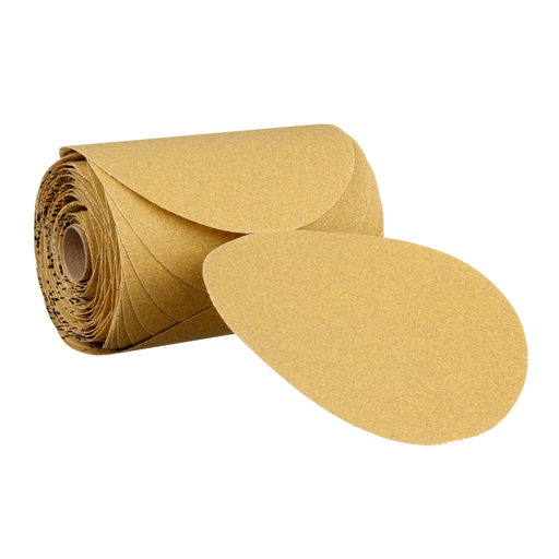 3M™ Stikit™ Paper Disc Roll 236U, P80 C-weight, 6 in x NH, Die 600Z, 100 Discs/Roll, 4 Rolls/Case