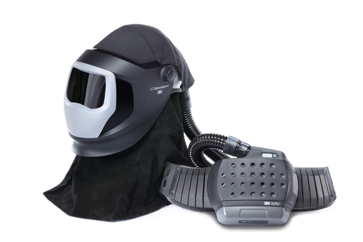 3M™ Adflo™ PAPR and Versaflo™ M-Series Helmet Kit w Speedglas™ Welding Shield, 38-1101-00SW, Li Ion Battery, (No ADF) 1 EA/CASE