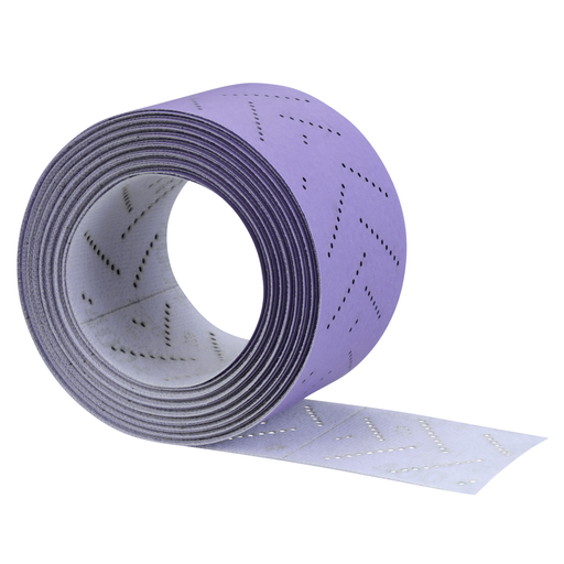 3Mâ„¢ Cubitronâ„¢ II Hookitâ„¢ Clean Sanding Sheet Roll 737U, 34449, 320+, 70 mm x 12 m, 5 Rolls/Case