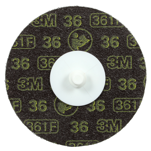 3Mâ„¢ Rolocâ„¢ Disc 361F, 36 YF-weight, TR, 3 in, Die R300V, 50/Carton, 200 ea/Case